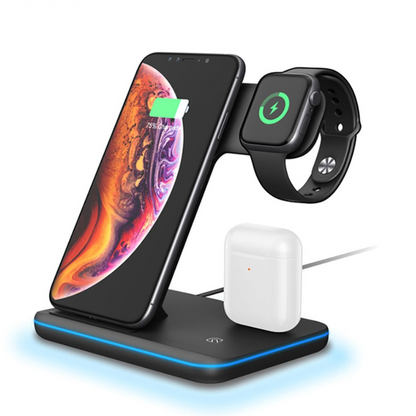 Chargeur sans fil 3 en 1 pour tous vos appareils
