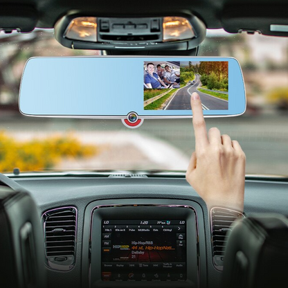 Rétroviseur la voiture atrois caméras et ecran tactile