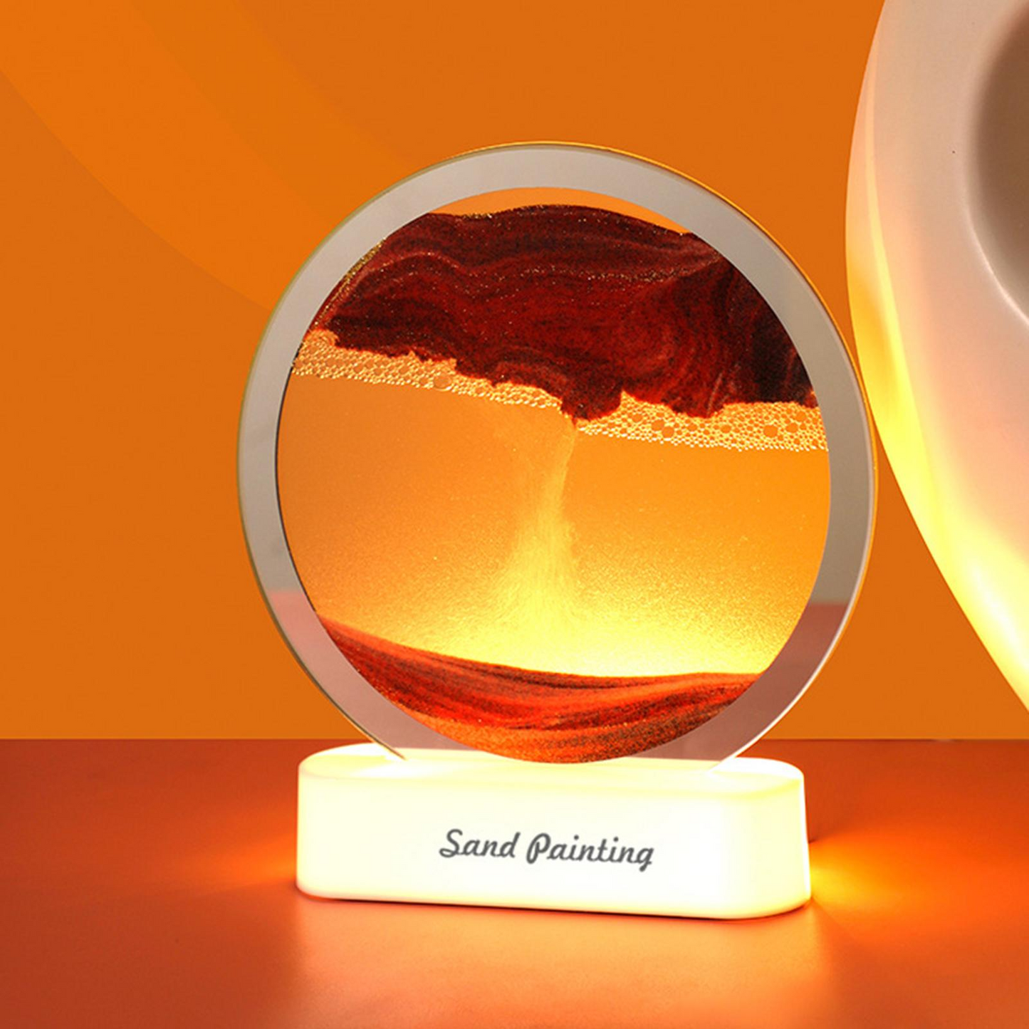 Veilleuse 3D ronde dynamique pour décoration