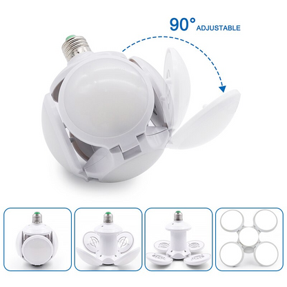 Lampe globe pliante