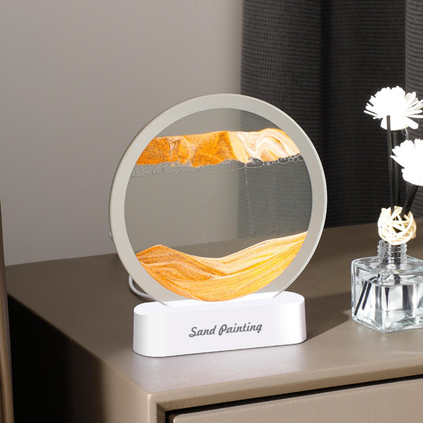 Veilleuse 3D ronde dynamique pour décoration