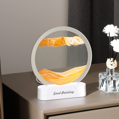 Veilleuse 3D ronde dynamique pour décoration