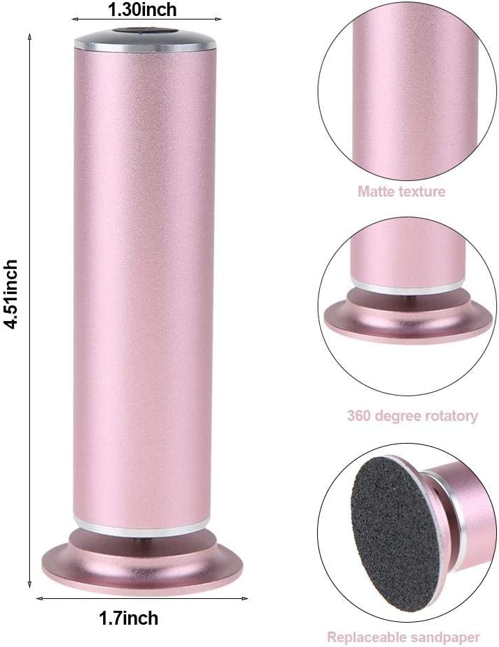 Un appareil de soin des pieds propre et un changement de papier de verre