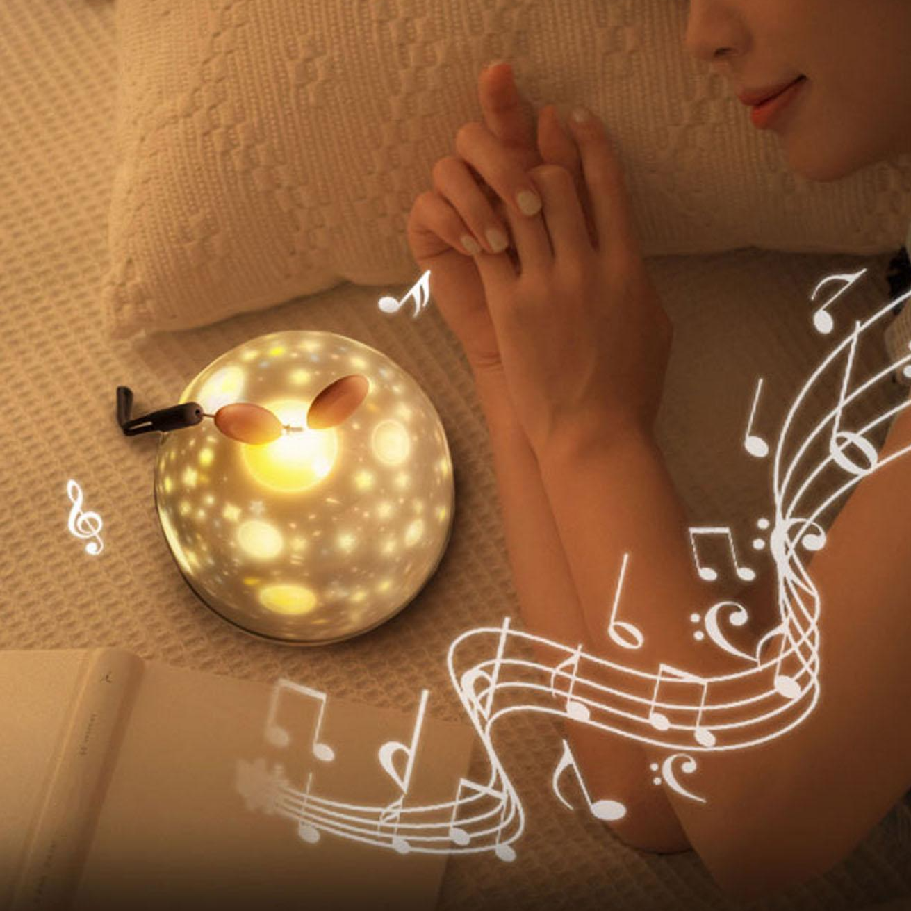 Projecteur rotatif étoile à 360 °