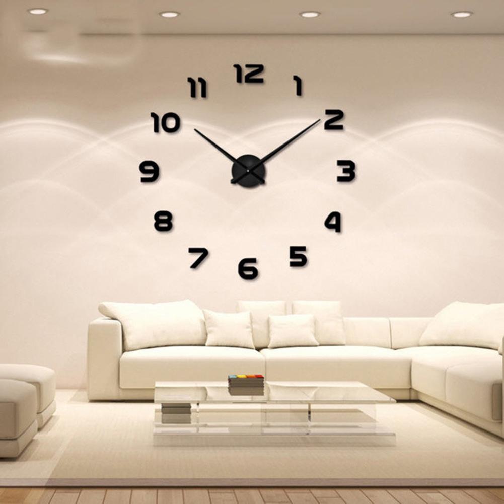 Grande horloge murale 3D