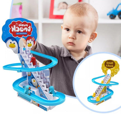 Pour les enfants, course d'animaux d'escalade